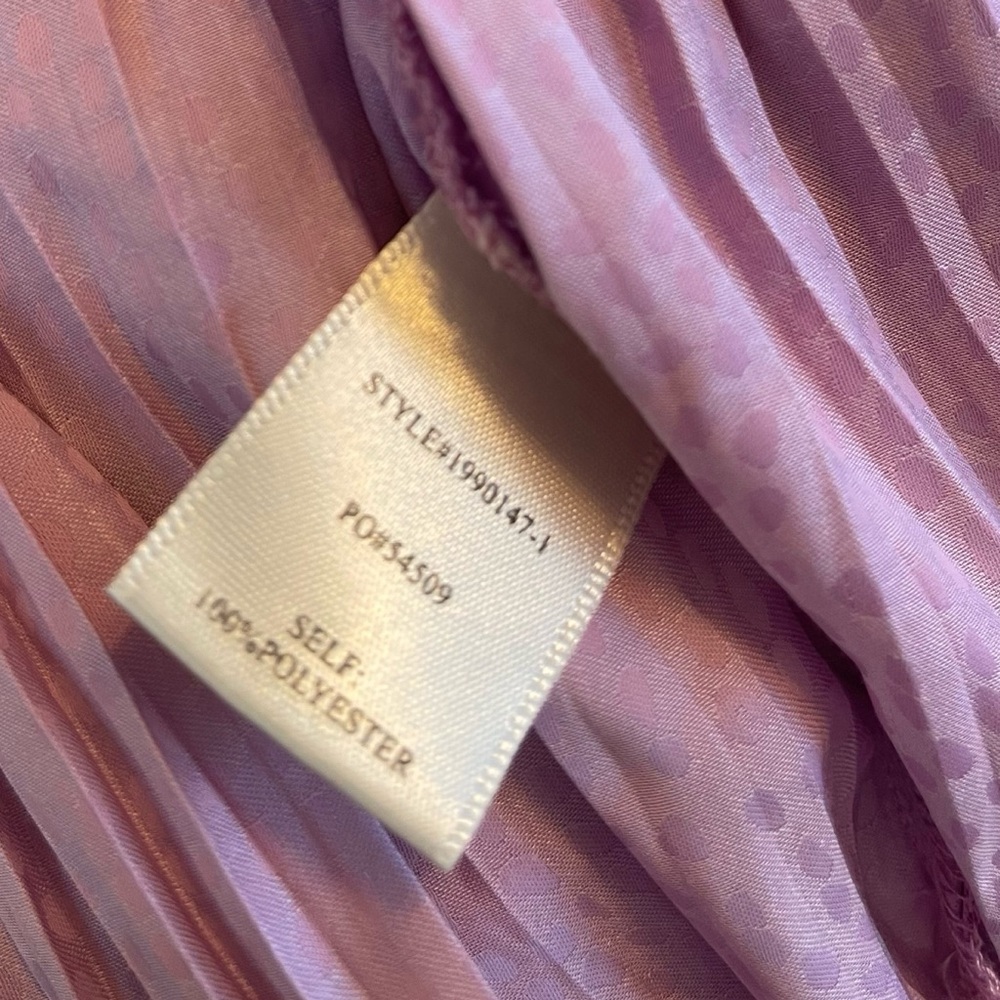 ❤️ Current Air ‘Zoey’ Lavender Pink Gathered Mini Dress - Picture 8 of 11